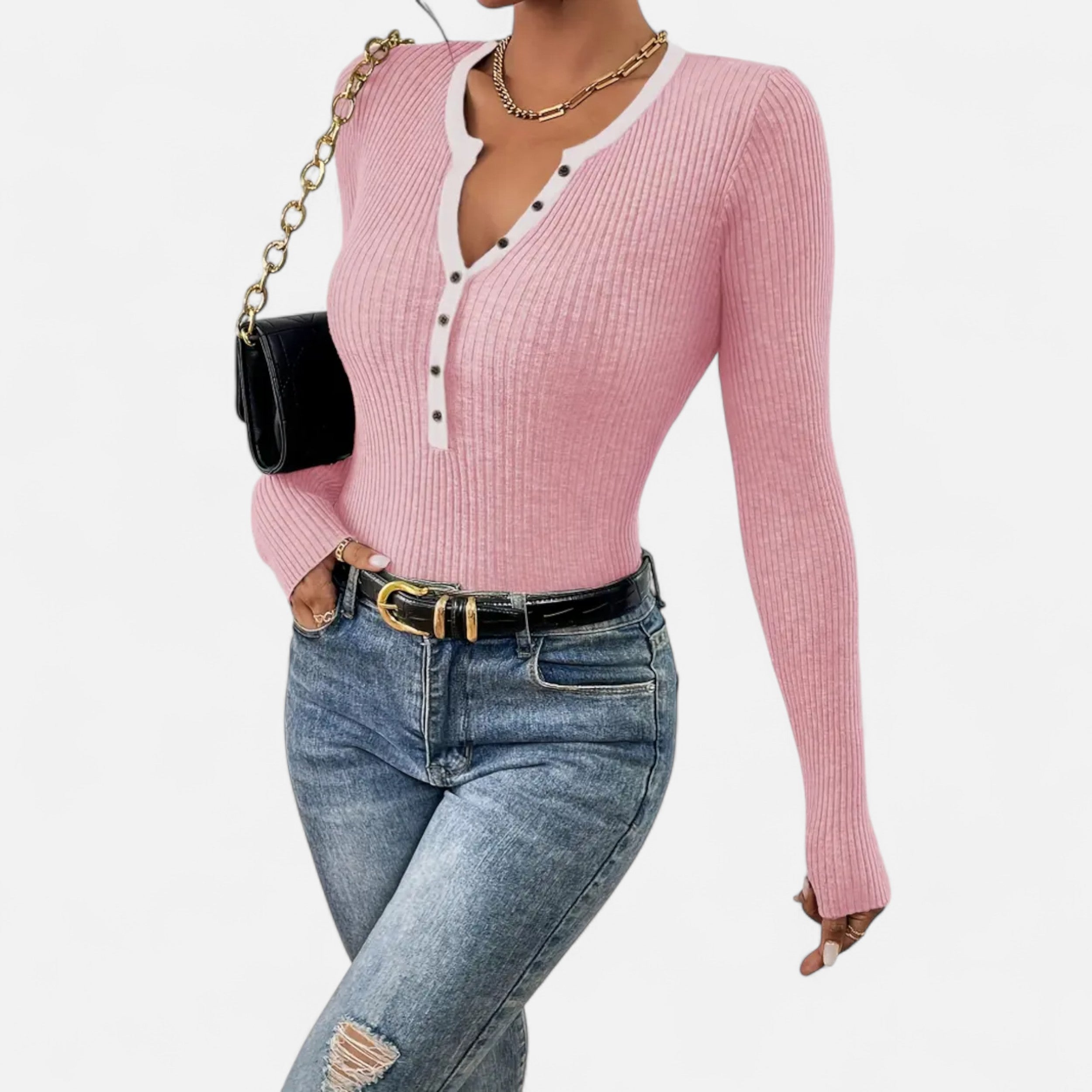 Belavoire | Women’s Elegant Pullover Sweater Heritage Style