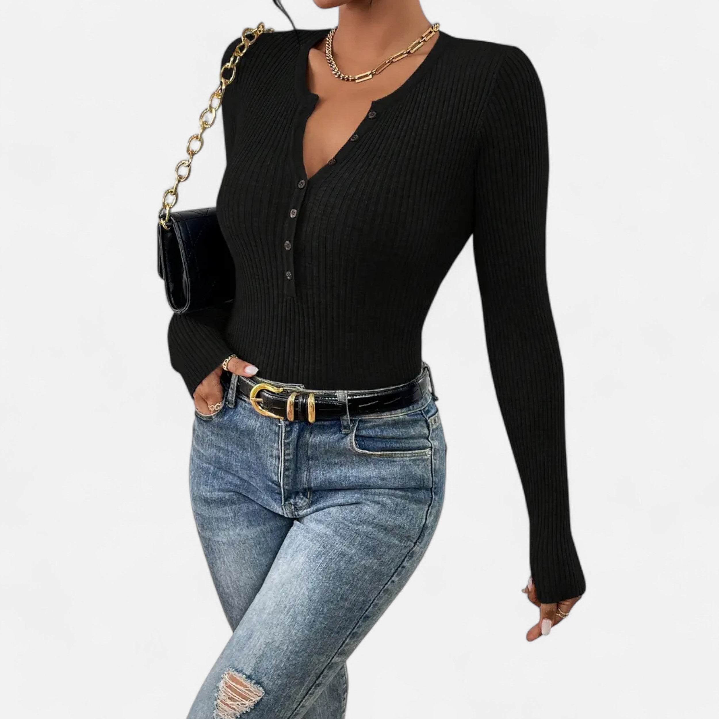 Belavoire | Women’s Elegant Pullover Sweater Heritage Style