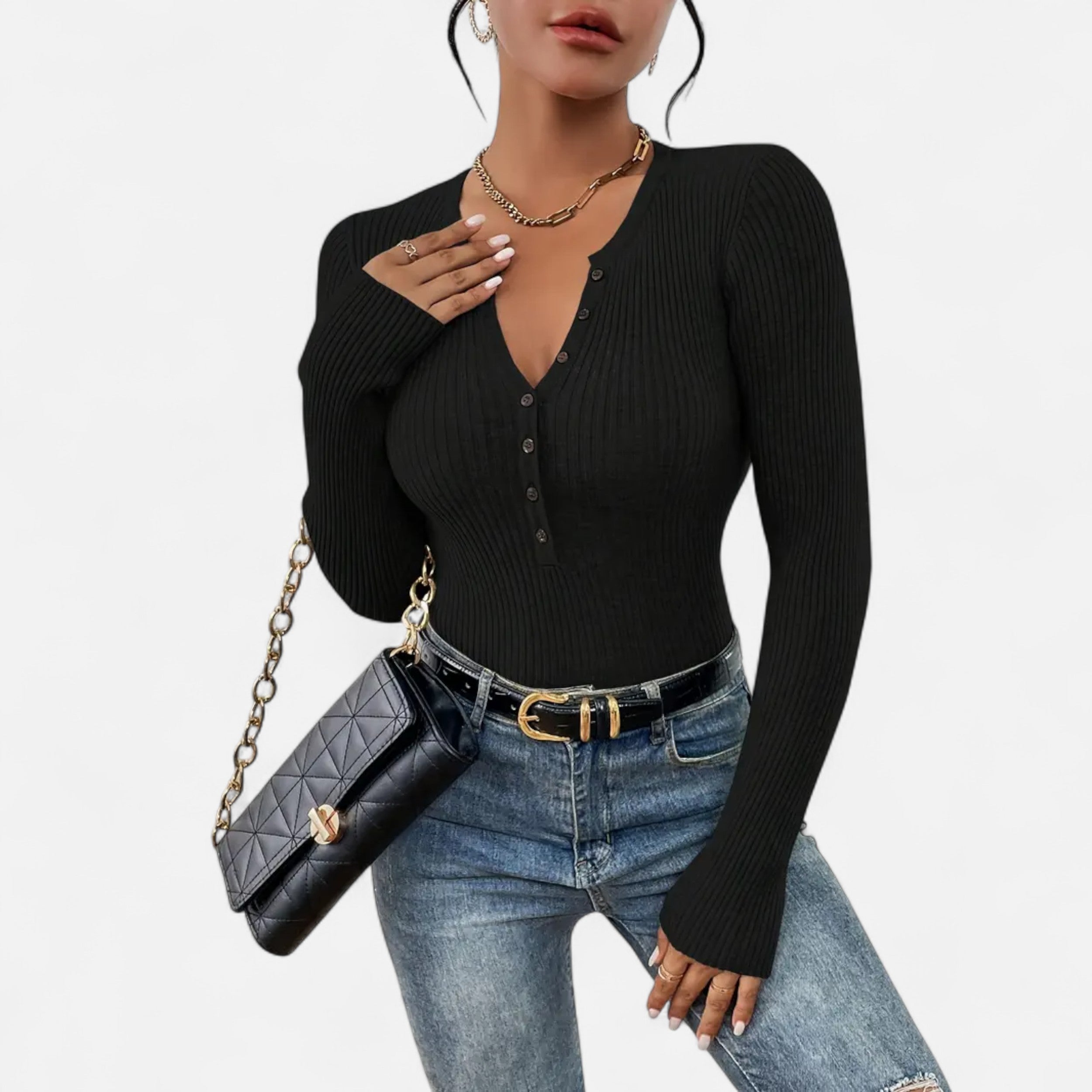 Belavoire | Women’s Elegant Pullover Sweater Heritage Style
