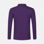 Belavoire | Men’s Ribbed Golf Polo with Zip Lapel