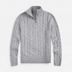Belavoire | Men’s Half-Zip Cotton Sweater Classic