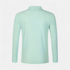 Belavoire | Men’s Ribbed Golf Polo with Zip Lapel