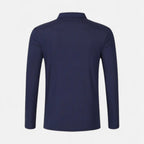 Belavoire | Men’s Ribbed Golf Polo with Zip Lapel
