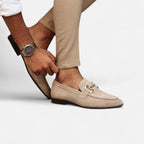 Belavoire | Men’s Suede Horsebit Loafers Classic