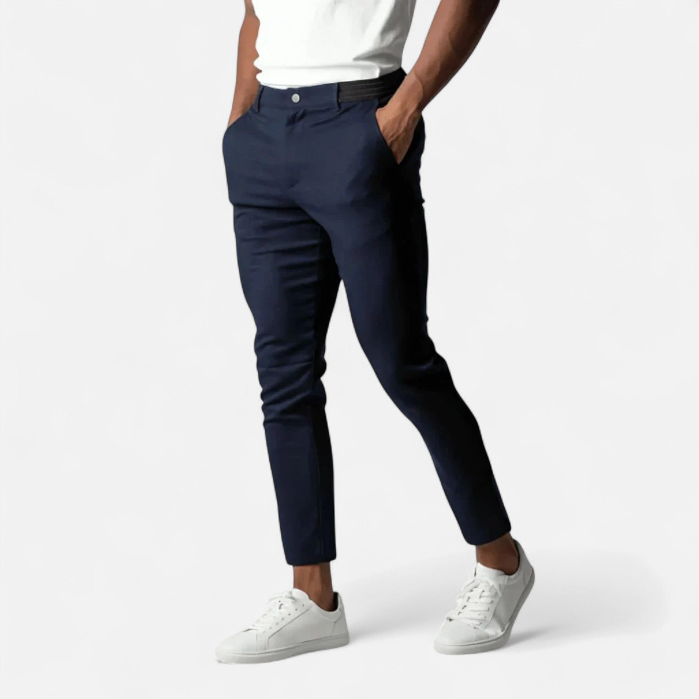 Belavoire | Men’s Slim Fit Stretch Chino Pants Classic