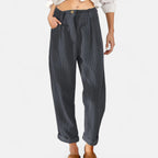 Belavoire | Women’s High-Waist Corduroy Trousers Classic