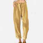 Belavoire | Women’s High-Waist Corduroy Trousers Classic